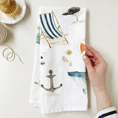 "Cotton Flour Sack" Tea Towel by Emily Lex Studio