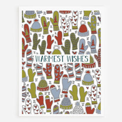 Warmest Wishes Holiday Card by Juniper Blue