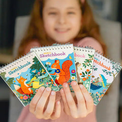 Victoria's Garden Mini Sketchbooks By Eeboo