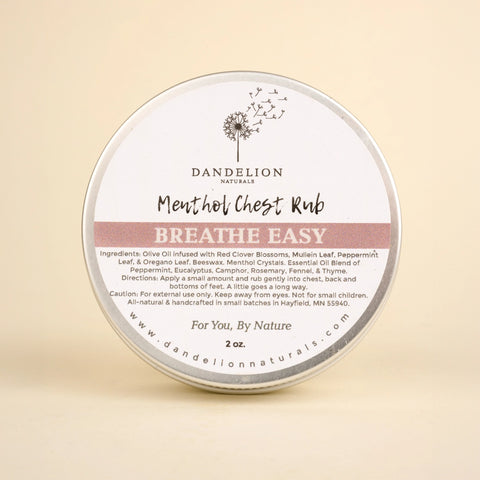 Breathe Easy Salve by Dandelion Naturals