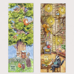 Double-Sided Paper Bookmarks by Ingrid Press