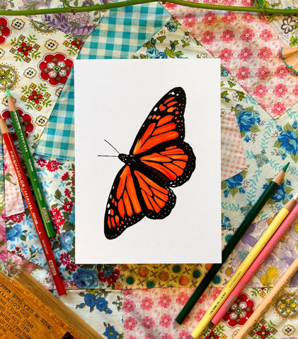 "Monarch" Print by Everyday Antonia Mae
