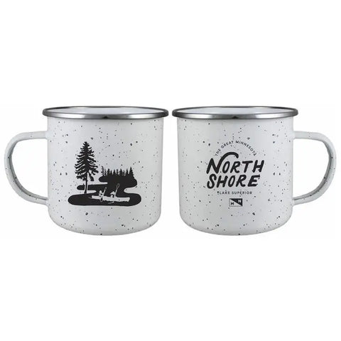 The North Shore Canoeing Campfire Mug