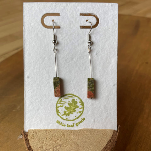 Unakite Earrings