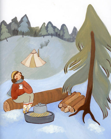 Winter Camping - Print