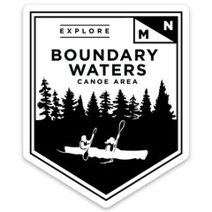 Boundary Waters Canoe Area Sticker