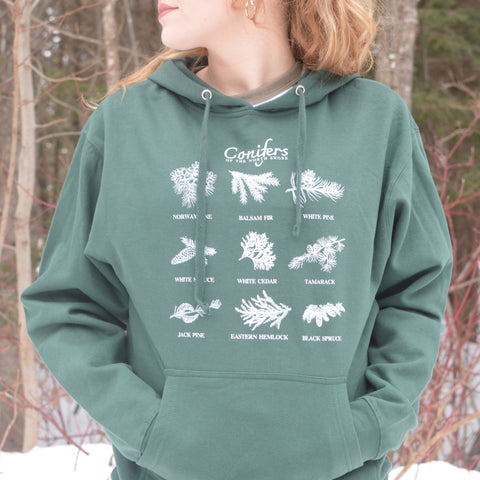 Conifers of The North Shore - Adult Hooded Sweatshirt