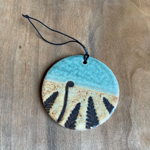 Fern Ceramic Ornament