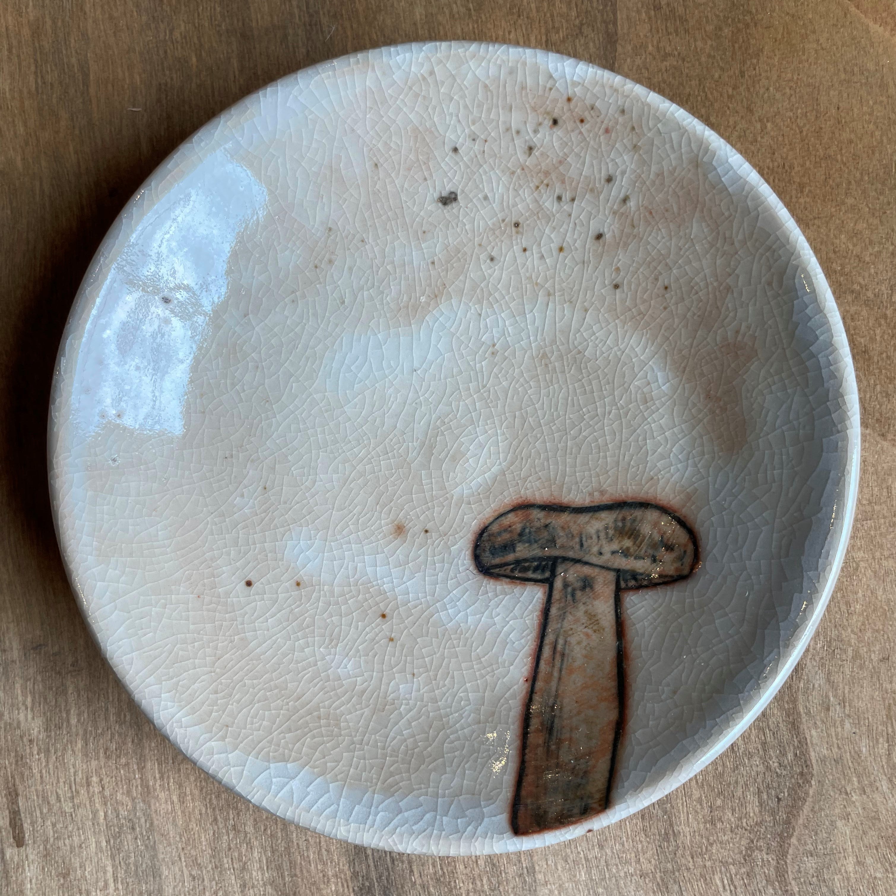 Burdock Ceramics - Mushroom Trinket Dish