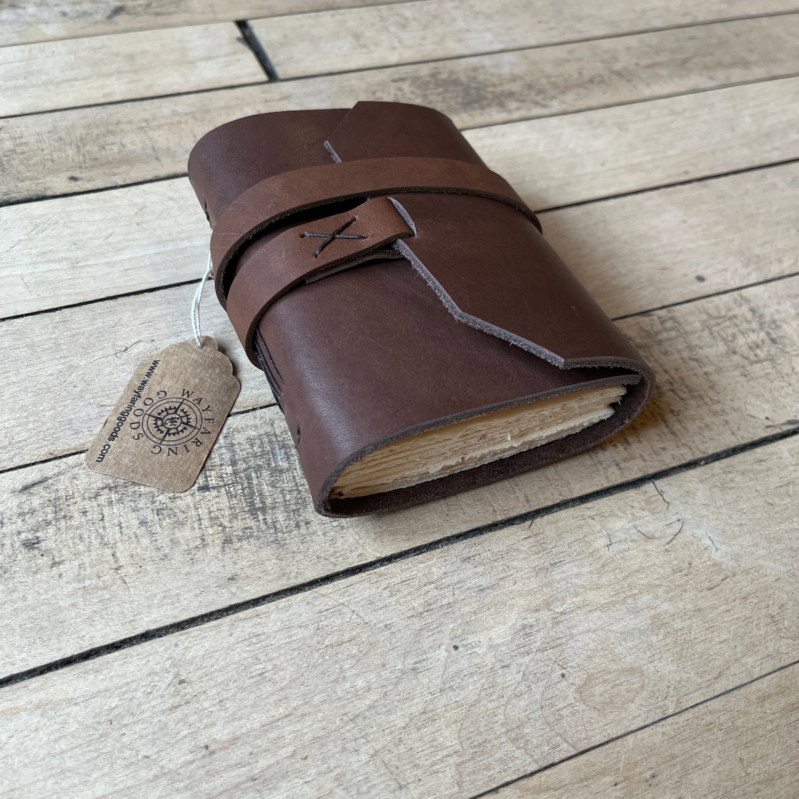 Leather Bound Travel Journal