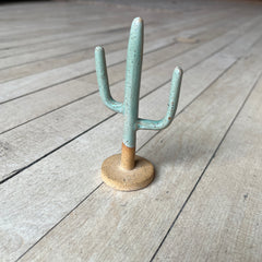 Cactus Ring Holder by Gin Pottery