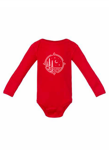 North & Shore Icon - Infant Long Sleeve Onesie