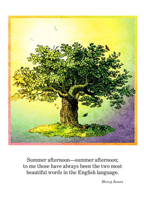 Kenspeckle Letterpress - "Summer" Card