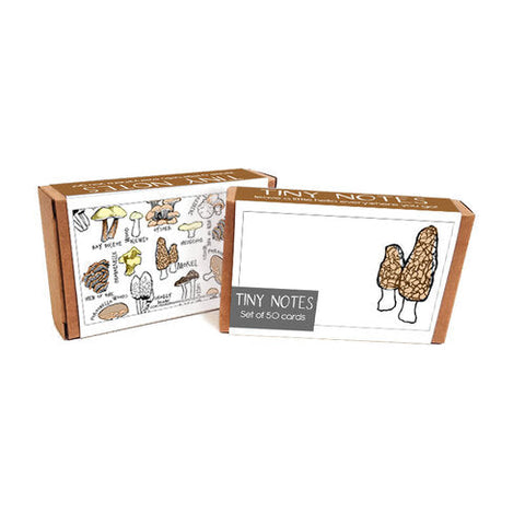 Mushroom Tiny Notes by Corvidae Drawings & Designs