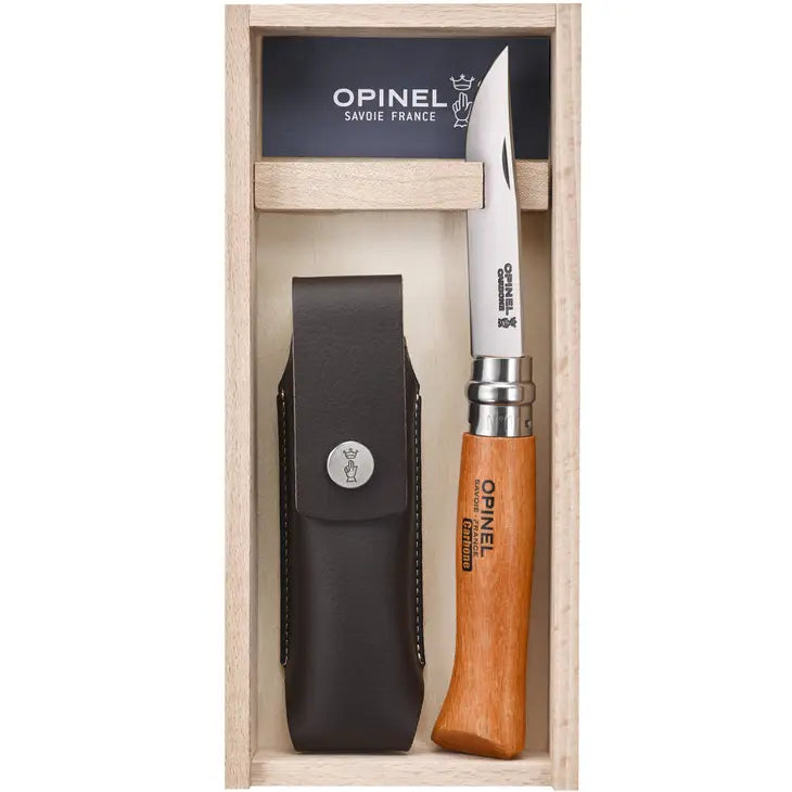 Opinel - No.8 Folding Knife Gift Set