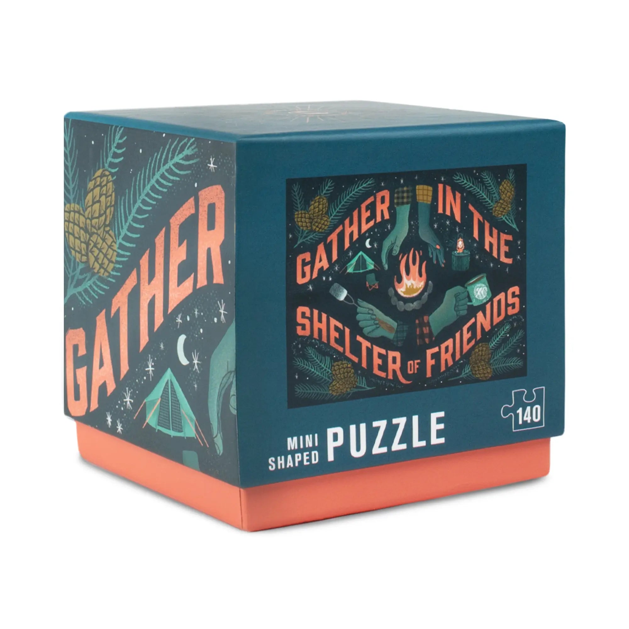 Mini Jigsaw Puzzle - Gather in the Shelter of Friends
