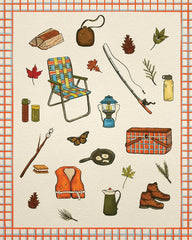 Everyday Antonia Mae - Retro Camping  Print