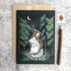 Night Forest Card