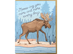 Moose-ing You Card