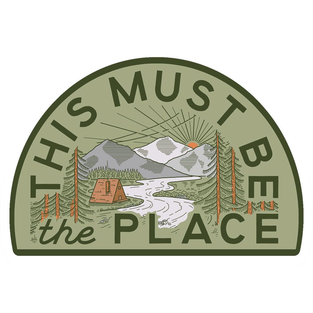 This Must Be The Place - Sticker